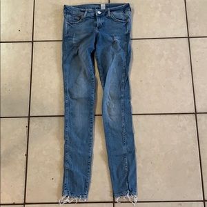 H&M Medium Wash Super Skinny Jeans
